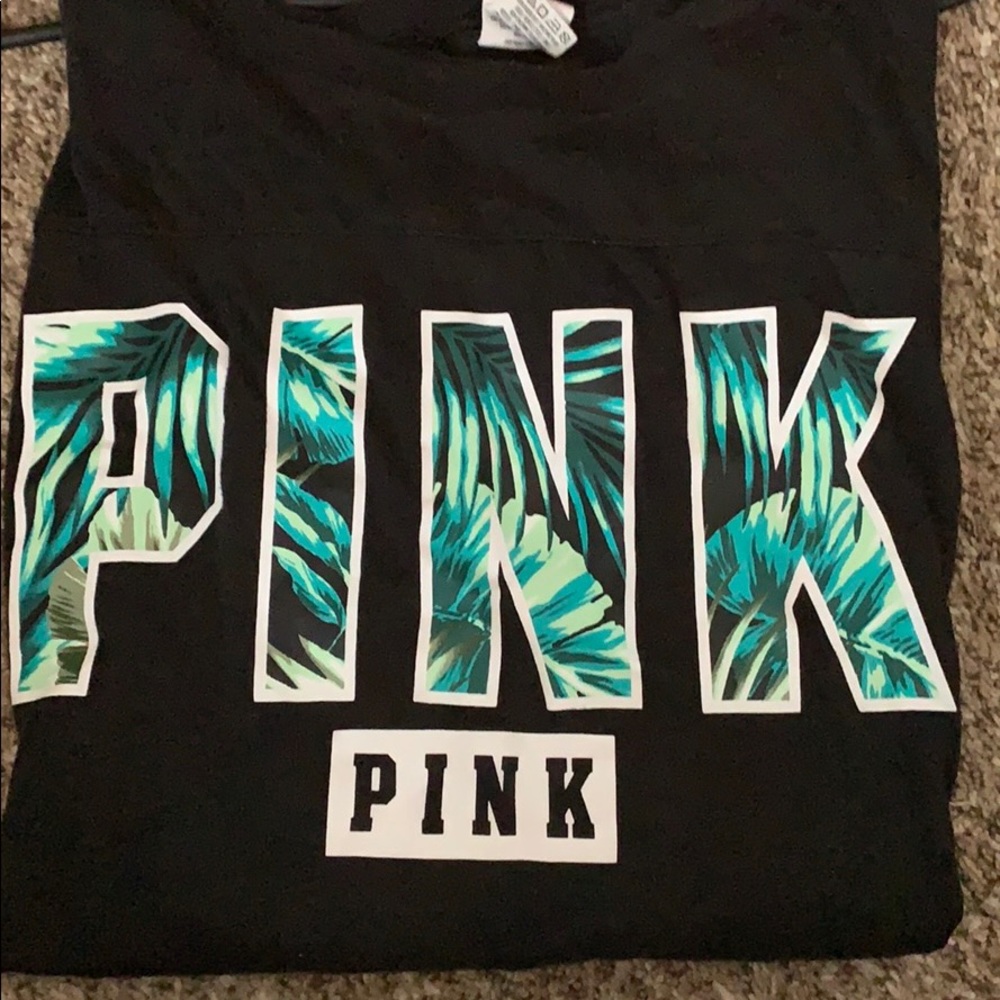 Pink long sleeve tee